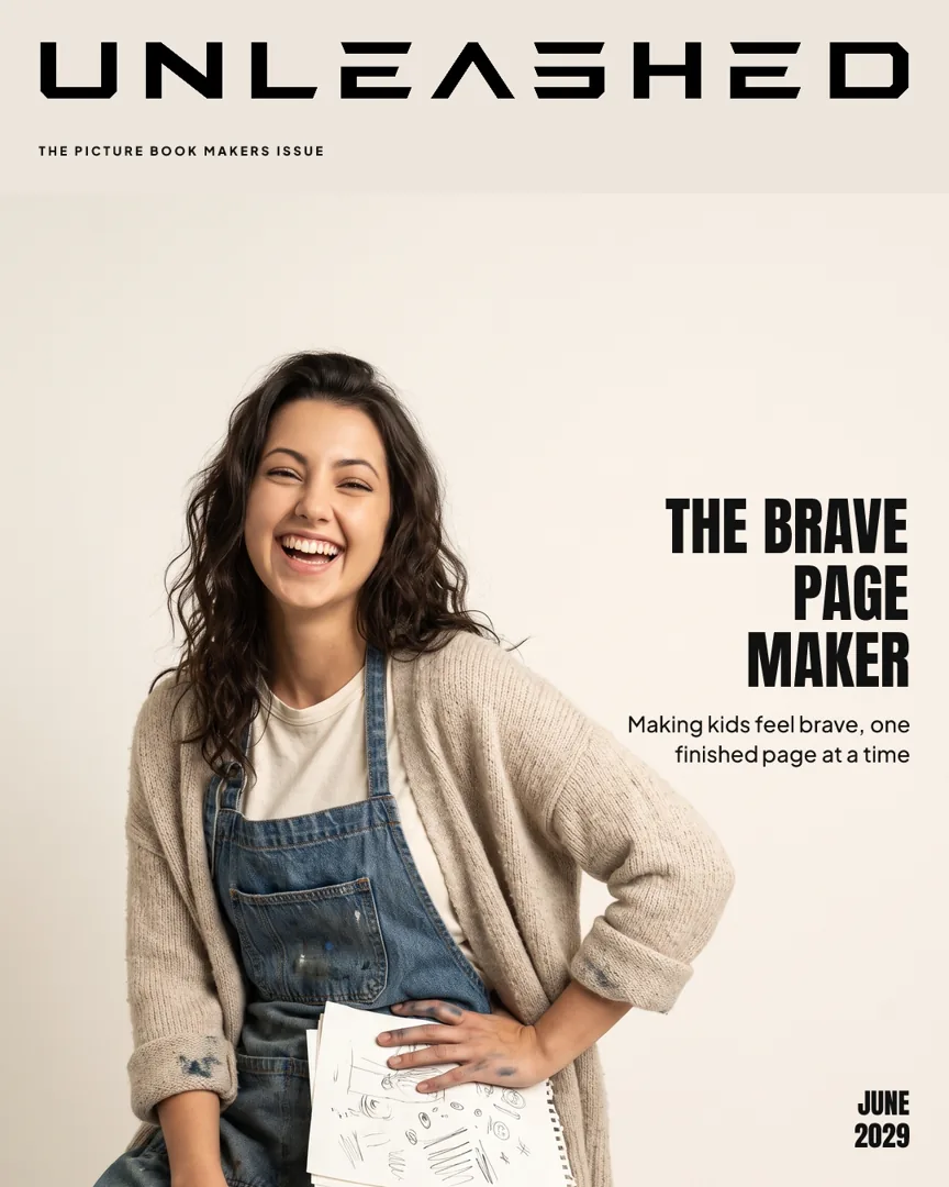 Maya on the cover of UNLEASHED